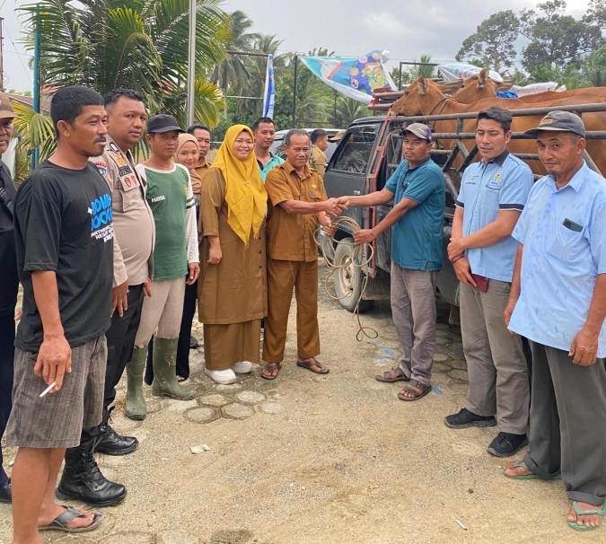 Desa Seberida Tingkatkan Kesejahteraan Lewat Program Ketahanan Pangan