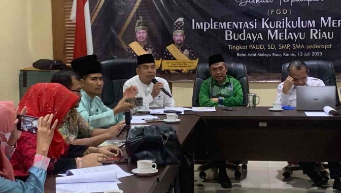 LAMR Segera Rampungkan Kurikulum Budaya Melayu Riau