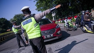Pakai Pelat Nomor Palsu, Pengendara Didenda Rp500 Ribu