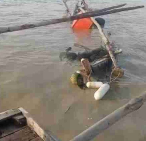 Misteri Kapal Nelayan yang Karam di Kuala Bagan, Dugaan Kuat Terlanggar Tiang Tambak Kerang