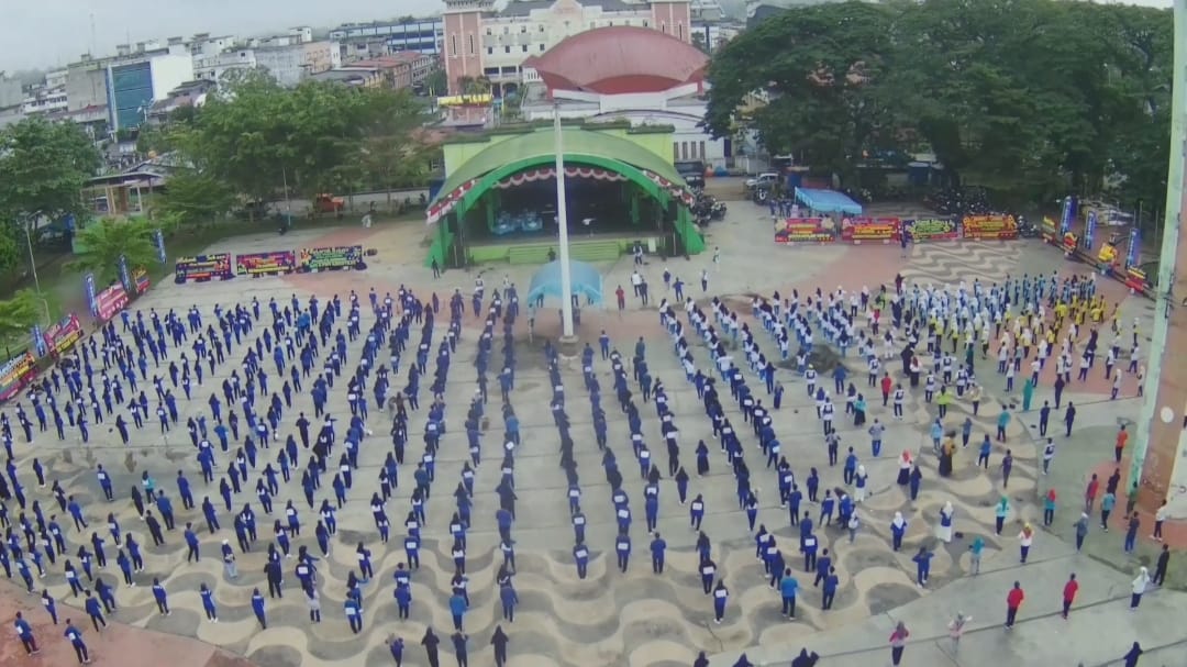 ITB Indragiri Buktikan Secara Langsung Saat Launching Perdana di RTH Kota Rengat