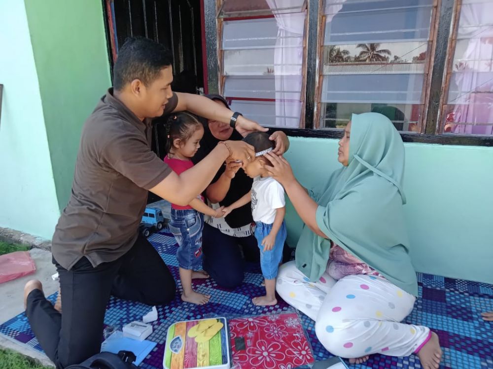Bersama Perangi Stunting, RAPP Bantu Penyediaan Antropometri Kit di 37 Posyandu di Baserah