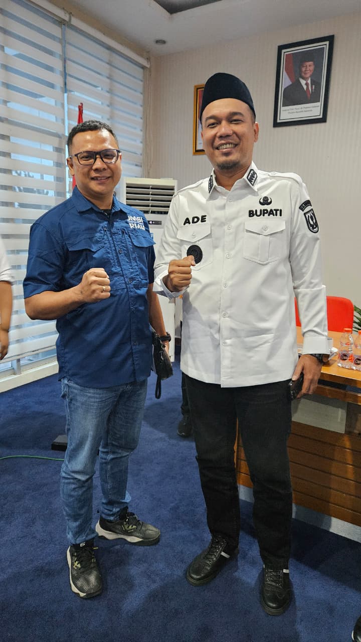 Ketua JMSI Inhu Apresiasi Halal Bihalal dan Diskusi Bupati dengan Wartawan