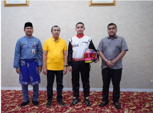 Ikuti Kejuaraan Dunia di Italia, Rafa Temui Gubri Syamsuar