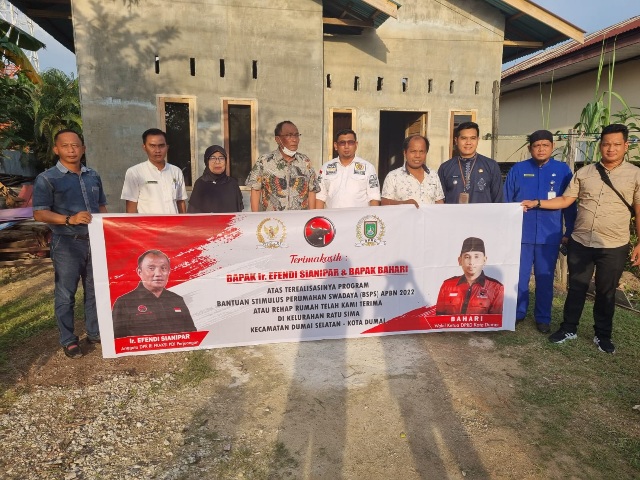 Warga Penerima Bantuan Bedah Rumah BSPS: Saya Sudah Punya Rumah Layak, Terimakasih Pak Effendi Sianipar