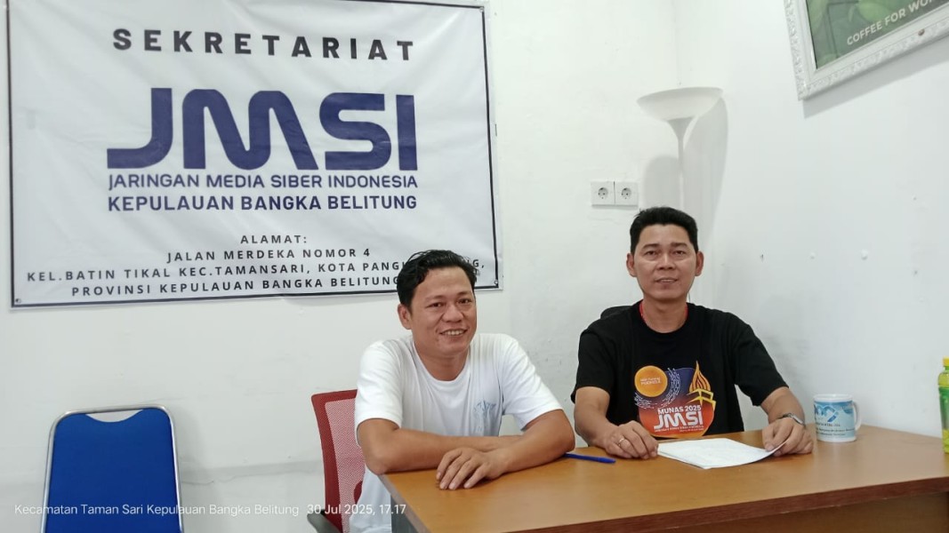 JMSI Babel Gelar UKW Perdana, Siapkan Tiga Kelas Sertifikasi Wartawan