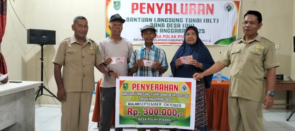 Usman: BLT-DD Wujud Nyata Perhatian Pemerintah Desa Kepada Warga