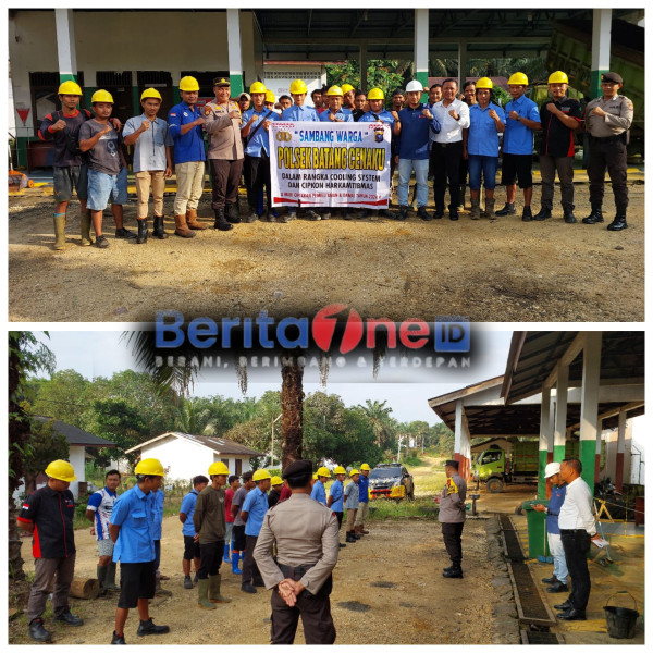 Tertib Lantas dan Narkoba, Polsek Batang Cenaku Sosialisasikan Pemilu Damai