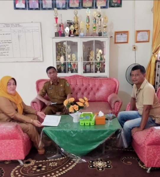 Adek Chandra Tunjukkan Komitmen terhadap Pendidikan, Rehabilitasi SDN 021 Inhu Dikawal Langsung