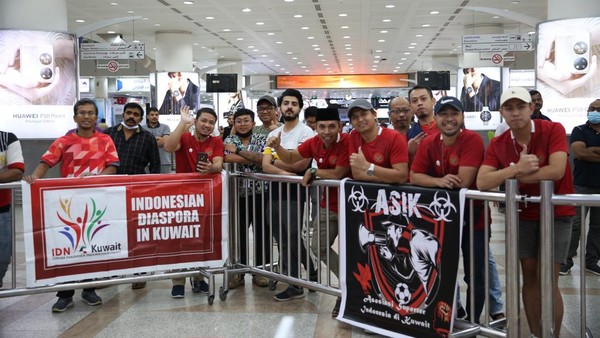 Kualifikasi Piala Asia 2023: Timnas Didukung Penuh WNI di Kuwait