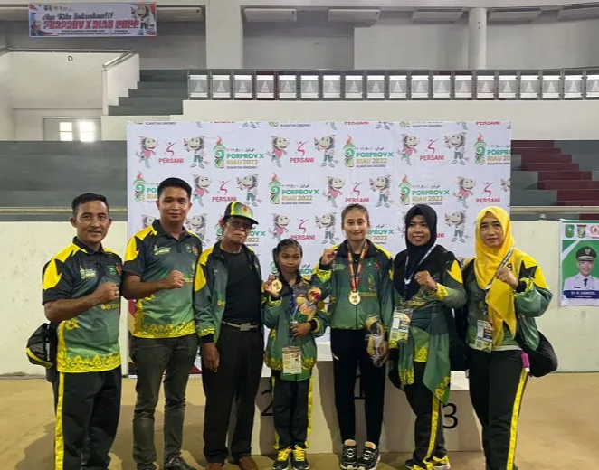 Lagi, Bengkalis Sabet Dua Emas cabor Senam
