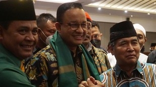 Teriakan Presiden Bergemuruh Seisi Ruang saat Anies Hadiri Acara PPP