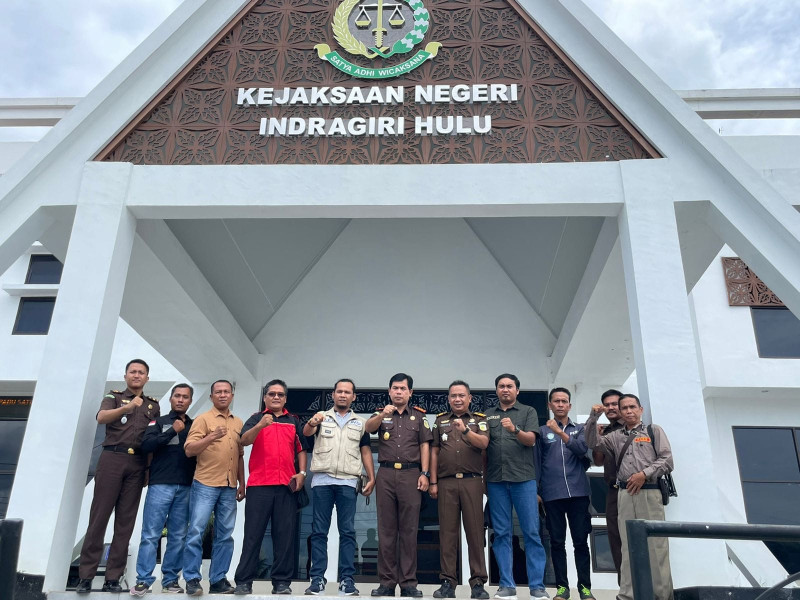 Kunjungan Balasan JMSI Inhu ke Kejaksaan, Sepakat Akan Lakukan Kolaborasi