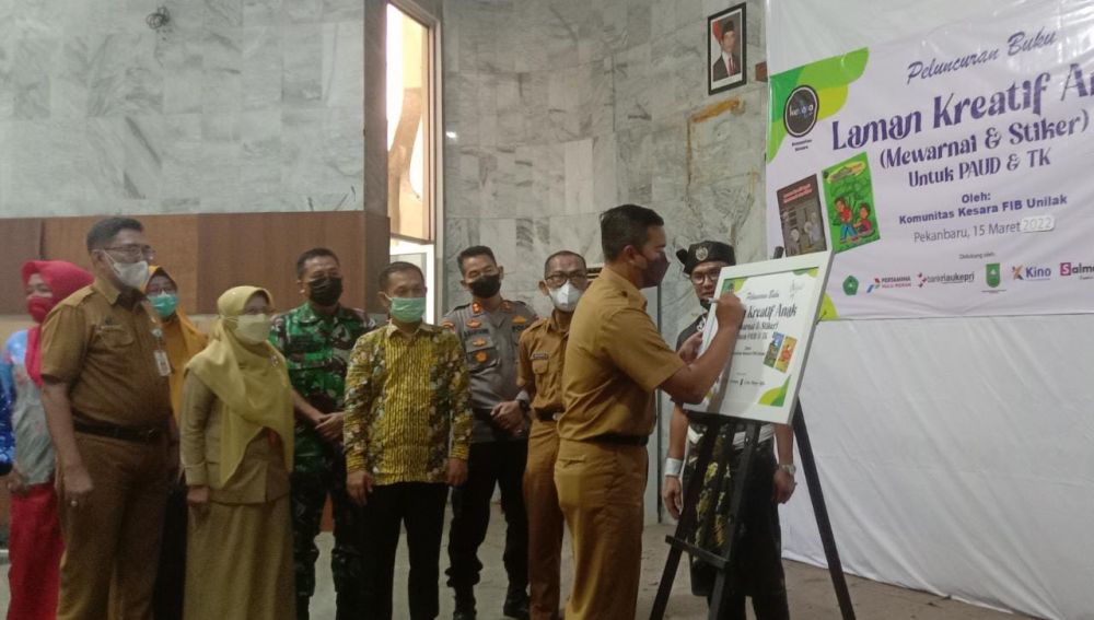 Kadispora Riau Apresiasi Komunitas Kesara Kembangkan Budaya Lokal Melalui Buku