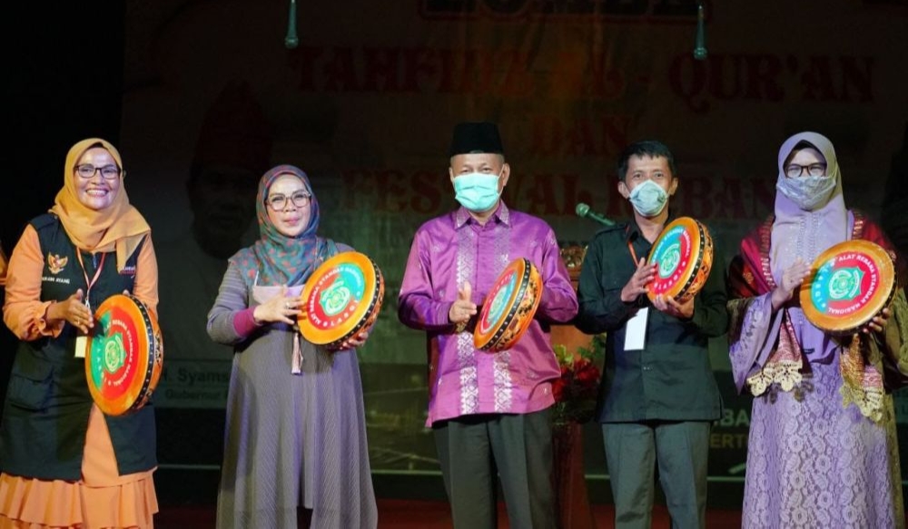 Lomba Tahfidz Al-Quran dan Festival Rebana se-Riau Dibuka