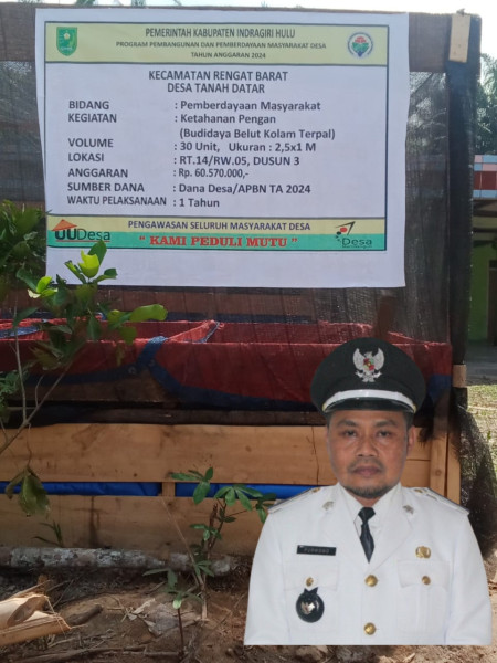 Desa Tanah Datar Kembangkan Budidaya Belut dan Bioflok untuk Ketahanan Pangan 2024