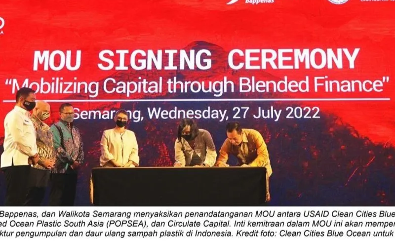 Indonesia dan Amerika Serikat Bentuk Kemitraan untuk Kurangi Limbah Plastik di Laut