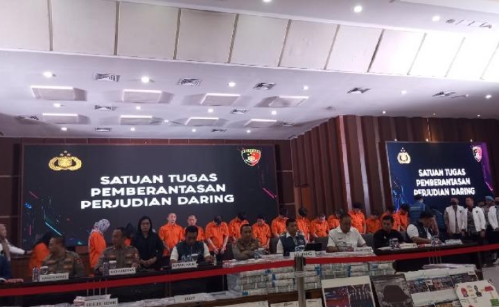 Berantas Judi Online, Polri Kerja Sama dengan Interpol dan Negara Tetangga