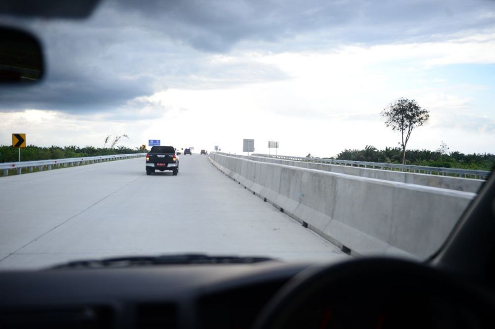 Puluhan Ribu Kendaraan Melintasi Tol Pekanbaru-Bangkinang