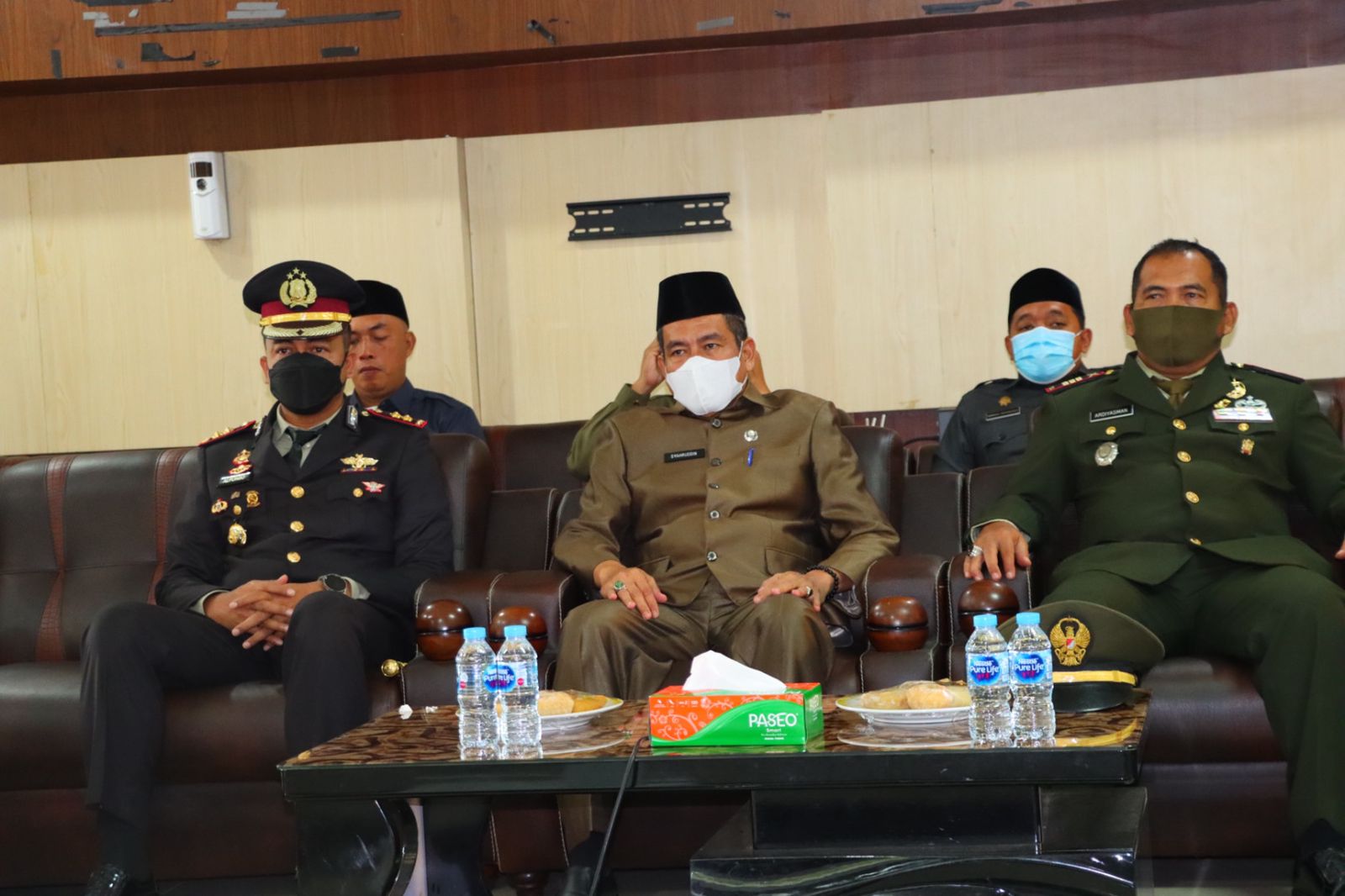 Secara Virtual, Kapolres Bachtiar Alponso Hadiri Upacara Hari Kesaktian Pancasila 2022