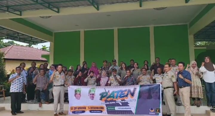 Datangi Posko Tim PATEN, KBPP Siap Dukung dan Menangkan Pasangan Balon Walikota Edy-Bibra