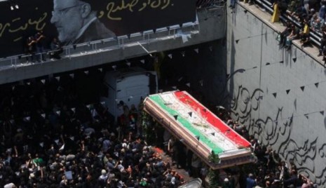 Pemakaman Presiden Iran Raisi Dihadiri Pemimpin dan Pejabat Negara Arab