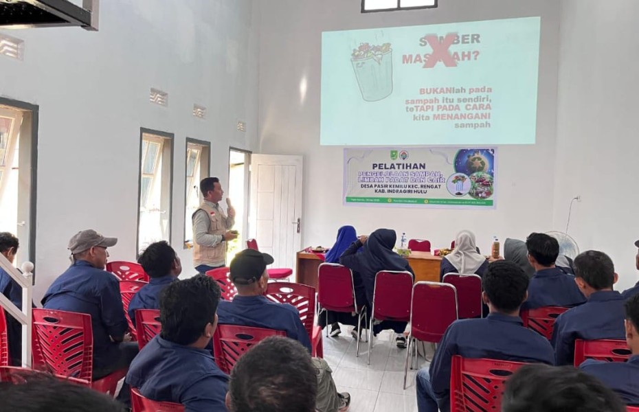 Pemdes Pasir Kemilu Gelar Pelatihan Pengelolaan Sampah dan Limbah, Dukung Program Adaptif Perubahan Iklim