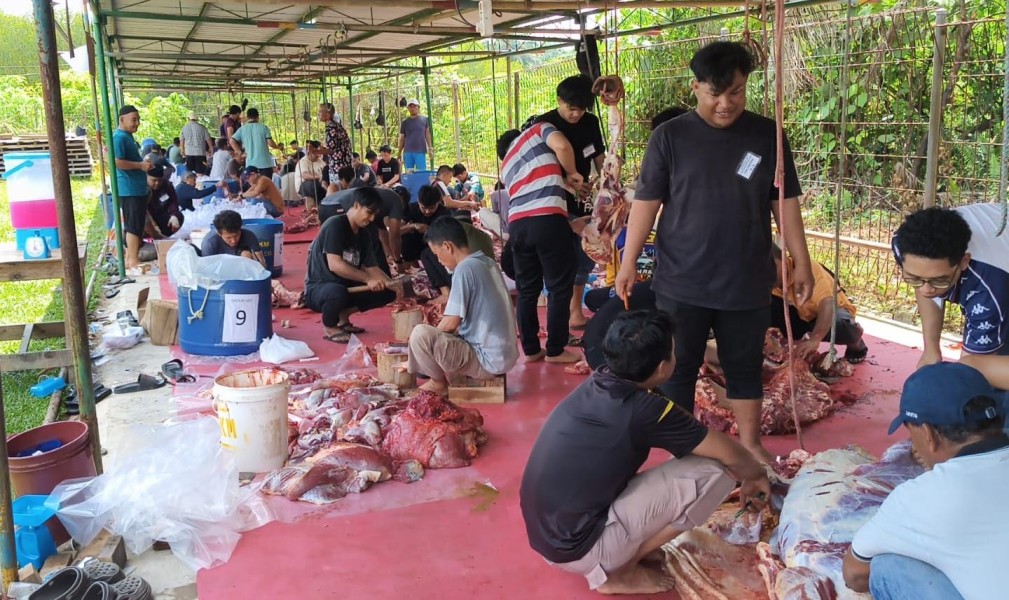 Semangat Kebersamaan Warnai Perayaan Idul Adha 1447 H di Riau Kompleks