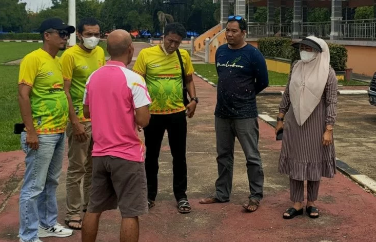 Jelang Porprov, KONI Bengkalis Tinjau Venue di Kuansing
