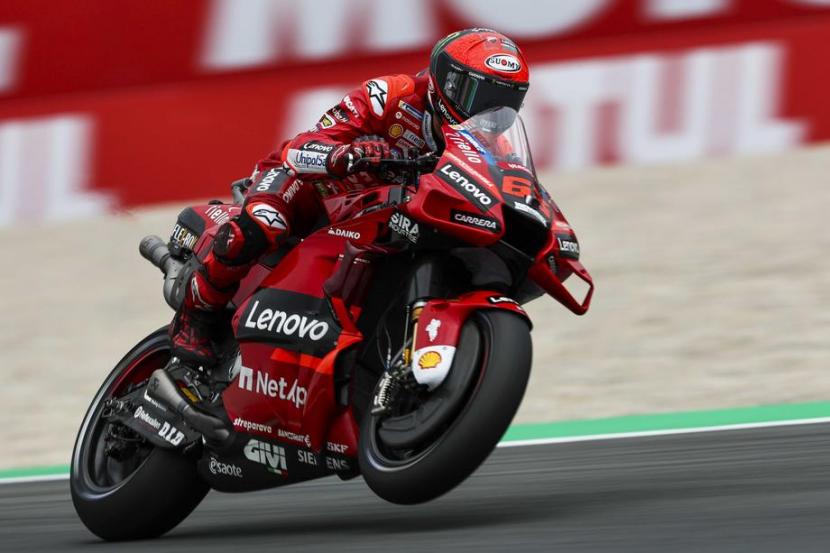MotoGP Belanda: Bagnaia Juara, Quartararo Dua Kali Jatuh