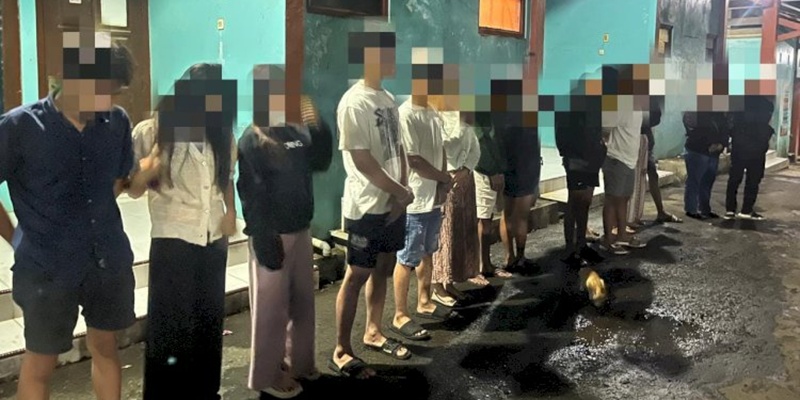 Delapan Pasangan Kumpul Kebo Terjaring Razia Polisi di Jepara