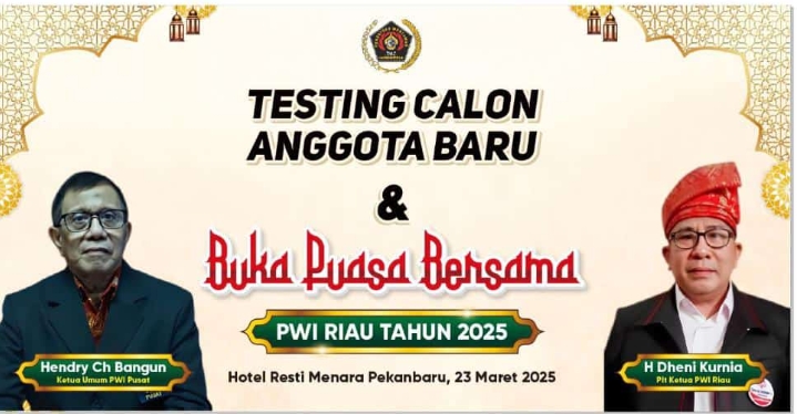 Dukung Kemajuan Pers, PWI Riau Gelar Ujian Calon Anggota Muda