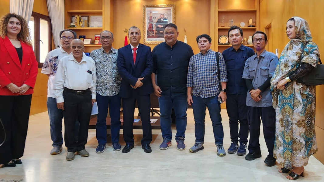 Ketum JMSI Pimpin Delegasi Wartawan Indonesia ke Maroko