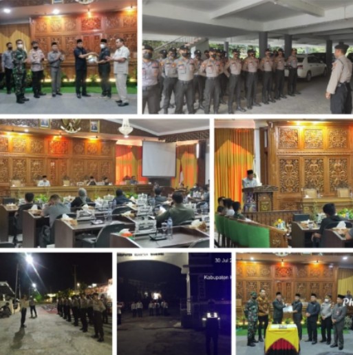Polres Kuansing Amankan Kegiatan Rapat Paripurna DPRD Kuansing