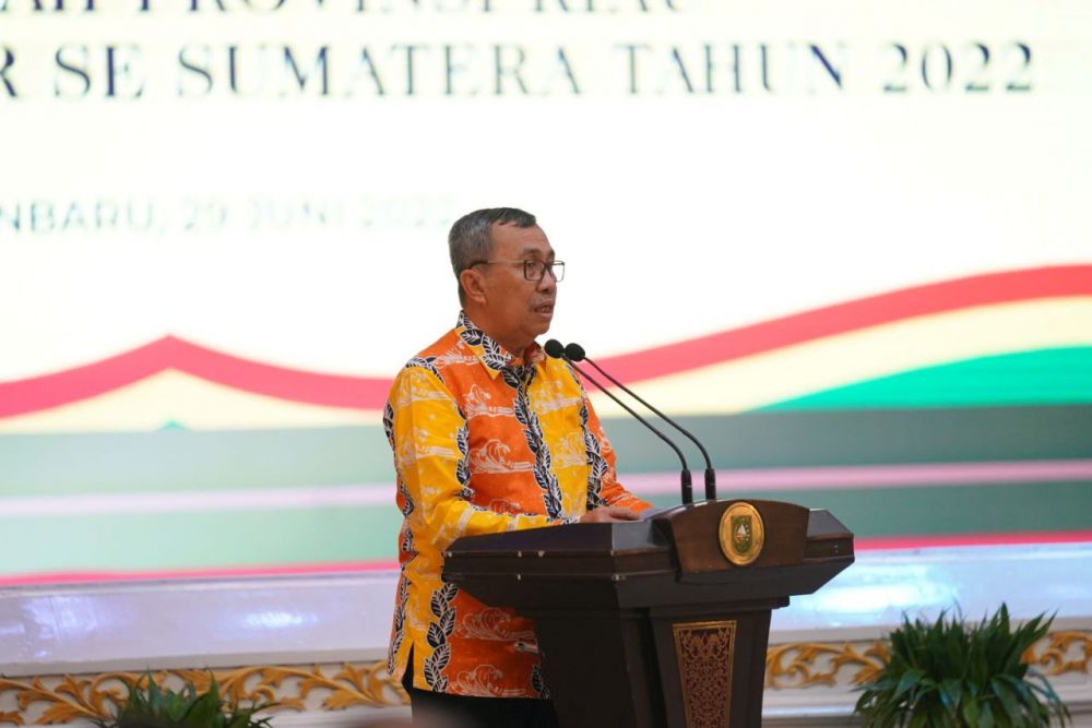 Welcome Dinner Gubernur se-Sumatera, Gubri Sampaikan Isu Pembahasan Rakorgub Tahun 2022