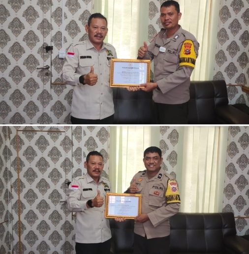 Dua Polisi Ini Layak Dapat Penghargaan Dari Anggota DPR-RI