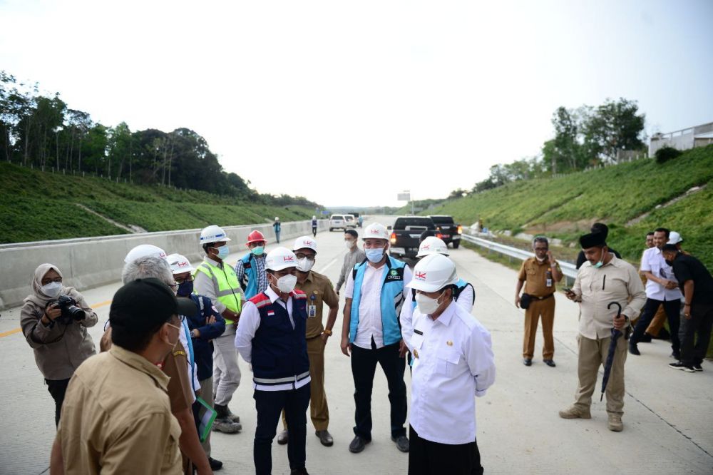 Tol Pekanbaru - Bangkinang Terbaik Kedua Nasional