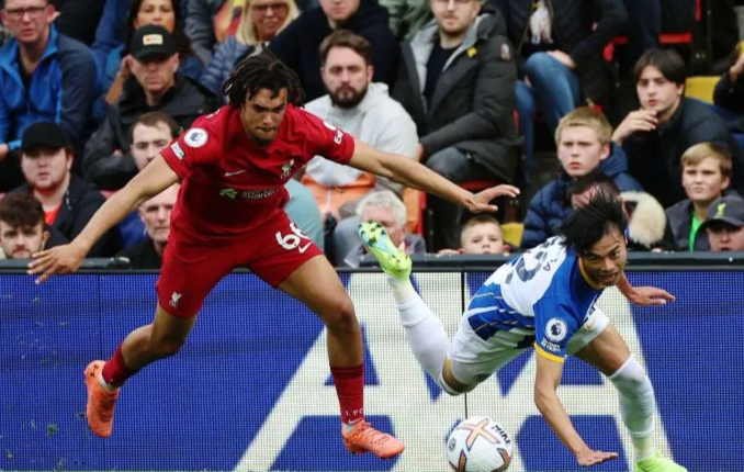 Liverpool ditahan Brighton & Hove Albion di Anfield