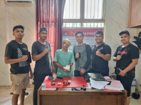 Kurir 100 Gram Sabu di Kuansing Ditangkap Saat Ambil Pesanan