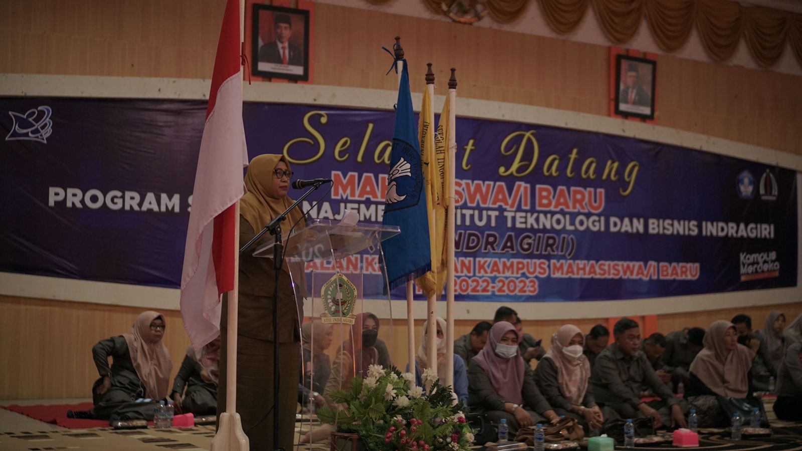 Bupati Inhu Resmi Buka Pelaksanaan PKKMB di ITB-Indragiri