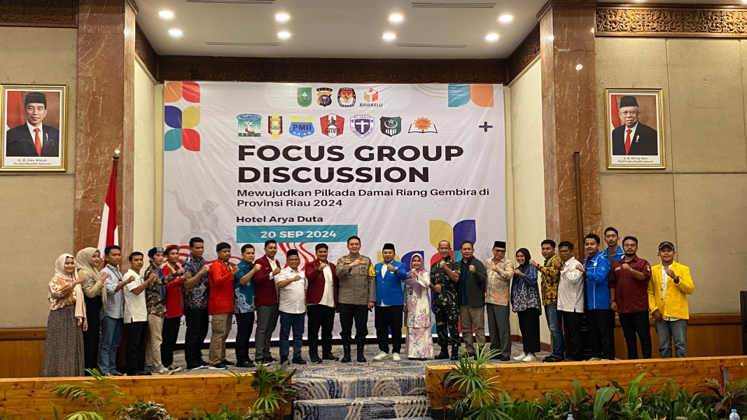 Cipayung Plus Deklarasi Wujudkan Pilkada Damai dan Riang Gembira di Riau