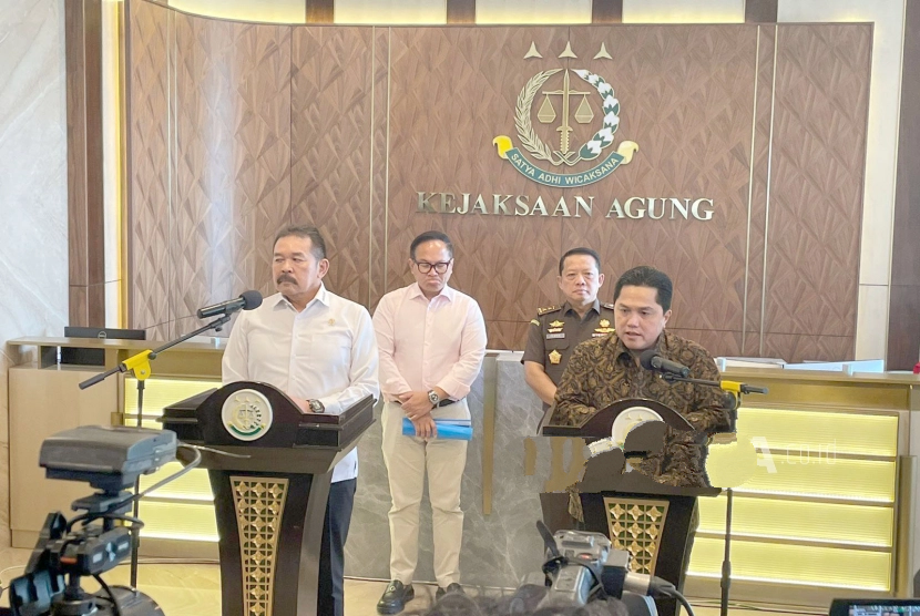 Jaksa Agung Dukung Erick Thohir Bersih-Bersih BUMN
