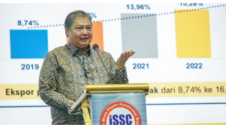 Airlangga: Industri Baja Harus jadi Tuan Rumah di Negeri Sendiri