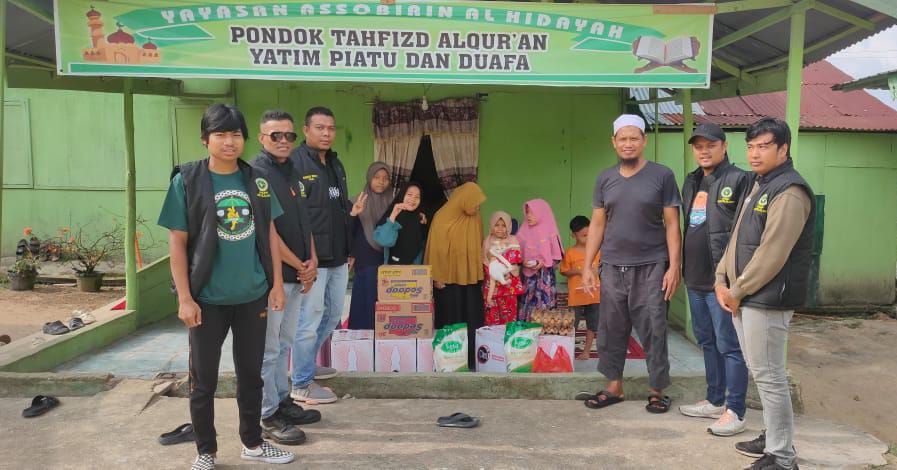 IPMP Pelalawan Santuni Anak Yatim Piatu di Awal Tahun 2025 Berkat Penjualan Air Minum Kemasan