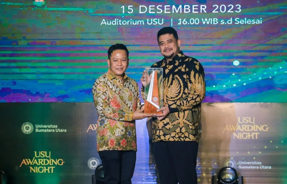 Nama Rektor USU Diduga Masuk Buku Catatan Tersangka Korupsi Jalan