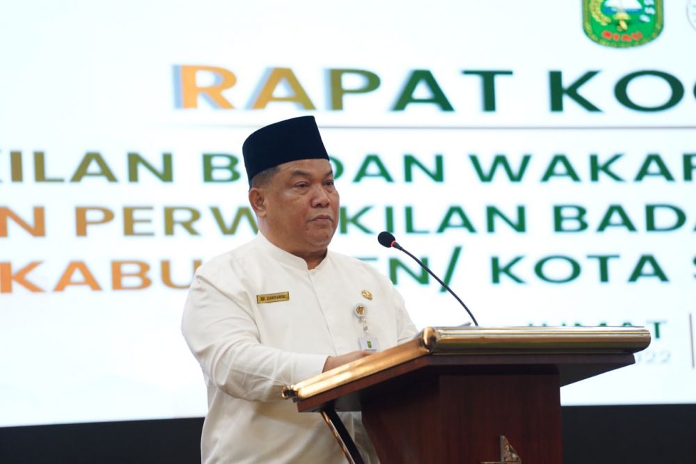 Sekda Minta BWI Riau Maksimalkan Potensi Wakaf