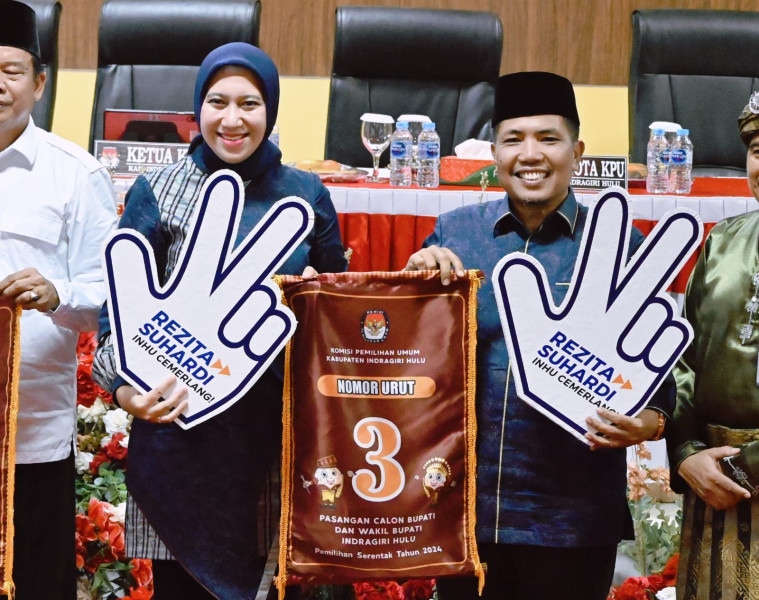 Pasangan Rezita-Suhardi Dapat Nomor Urut 3, Yopi Arianto: Simbol Kekuatan Tiga Pilar Penting