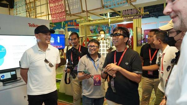 Telkomsel Pamerkan Pemanfaatan Jaringan 5G di Puncak KTT G20 Bali