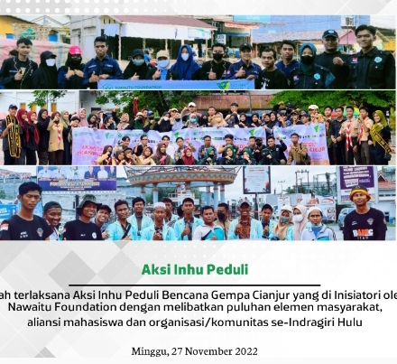 Luar Biasa, FORKO Inhu Kembali Melakukan Inhu Peduli Bencana Gempa Cianjur