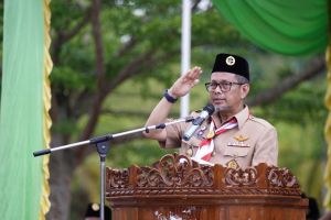 Asisten I Setdaprov Riau: Pramuka Mengajarkan Kita Menolong Sesama